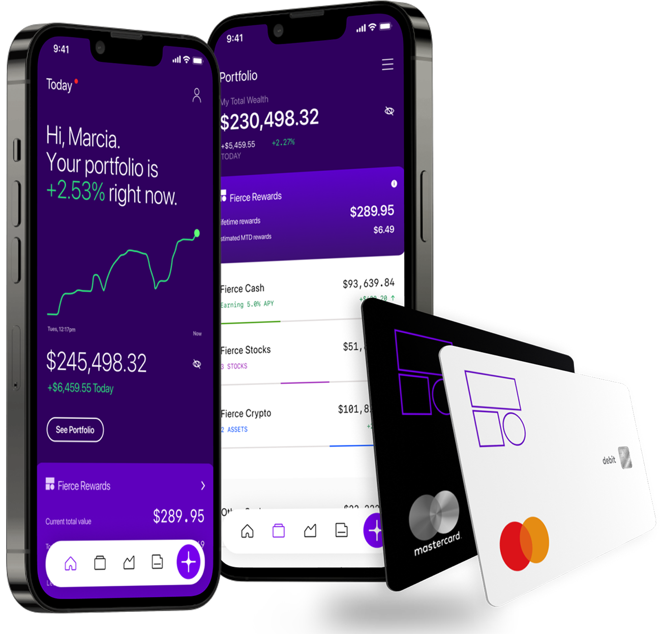 Fierce | The Finance Super App: FUND, INVEST, SPEND,EARN